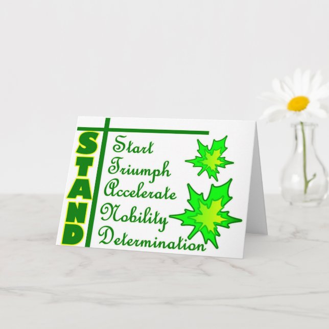 STAND-Sammlung Karte (Kleine Pflanze)