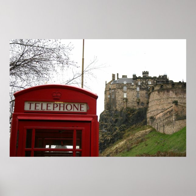 Stand & Schloss Poster (Vorne)