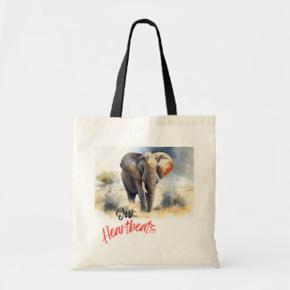 Stand Tal für Elefanten Tragetasche