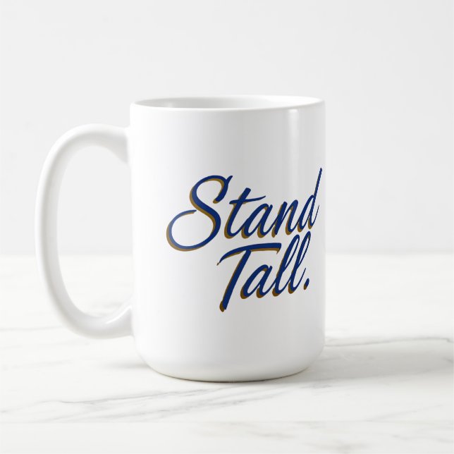 Stand Tal Kaffeetasse (Links)