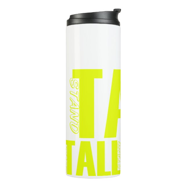 Stand Tal Thermosbecher (Nach links gedreht)