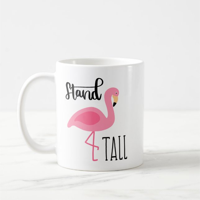 Stand Tall Flamingo Kaffeetasse (Links)