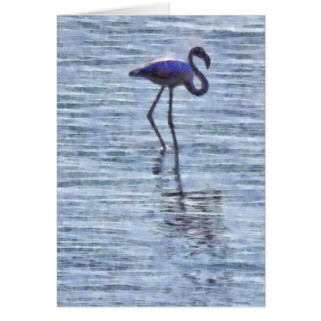 Stand Tall Flamingo Watercolor (Vorne)