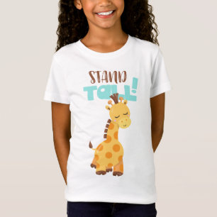 Stand Tall Girls' Fine Jersey T - Shirt