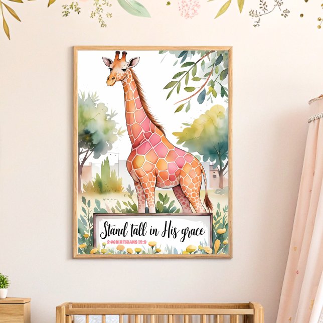 Stand Tall in Seiner Grazie Christliche Kinderzimm Poster (Von Creator hochgeladen)