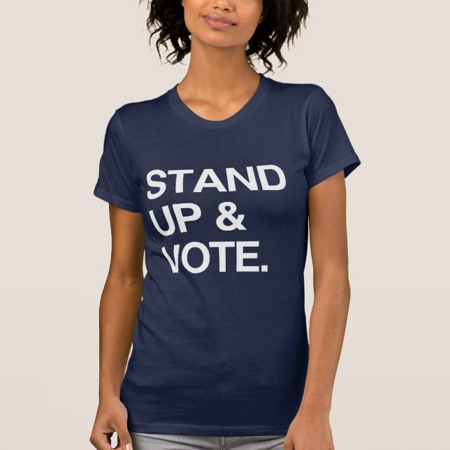 STAND UND STIMME T-Shirt (Vorderseite)