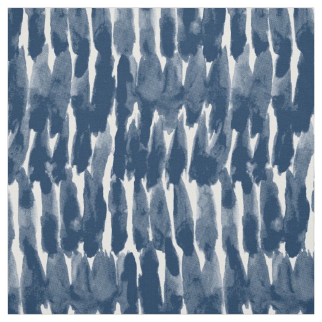 STAND UP Abstrakt Navy-Koordinate Stoff (Muster)