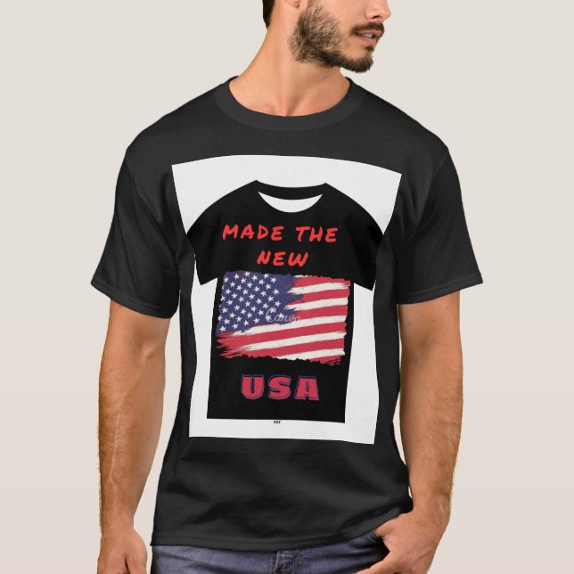 Stand Up and Vote: Der T - Shirt der USA (Vorderseite)