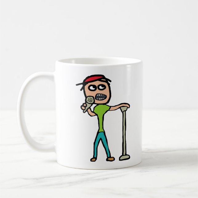 Stand Up Comedy Kaffeetasse (Links)