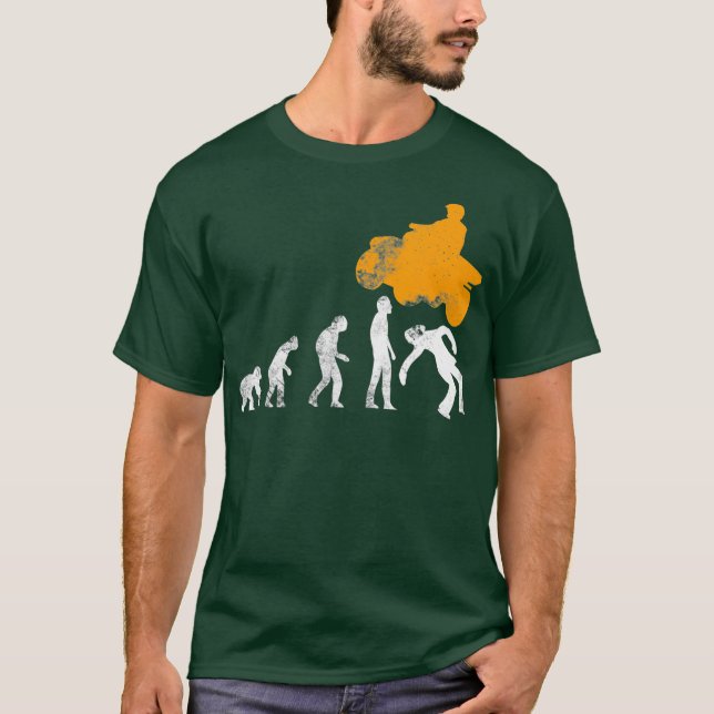 Stand Up Evolution Quadricycle Motocross T-Shirt (Vorderseite)