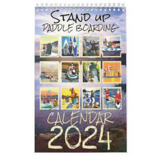 Stand-up-Paddelboard-Kalender 2024 Kalender