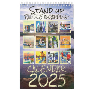 Stand-up Paddle Board Kalender 2025