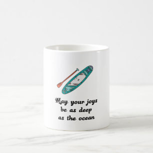 Stand up Paddle - Geschenkidee Kaffeetasse
