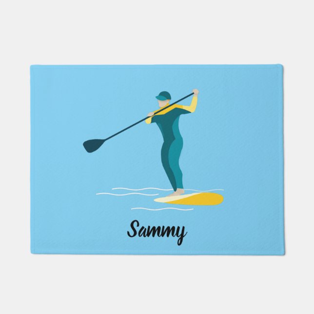 Stand Up Paddleboarding Fußmatte (Vorderseite)