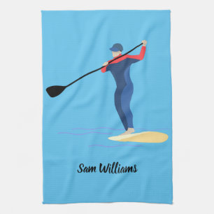 Stand-up Paddleboarding Geschirrtuch