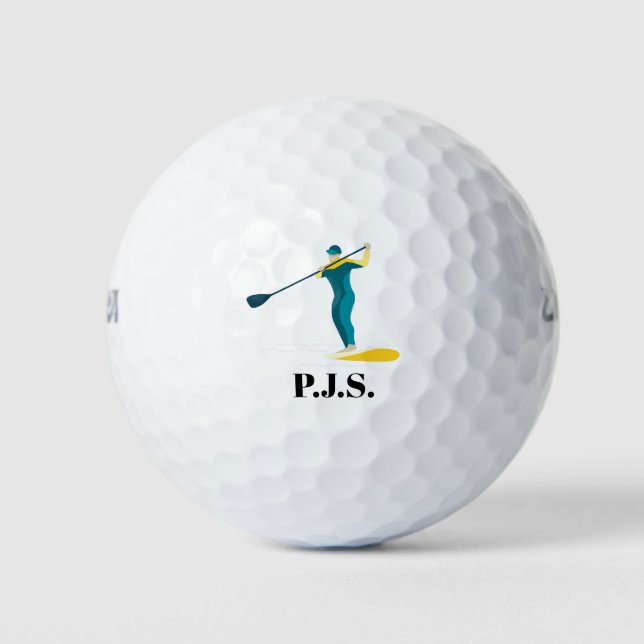 Stand-up Paddleboarding Golfball (Vorderseite)