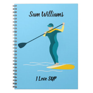 Stand-up Paddleboarding Notizblock