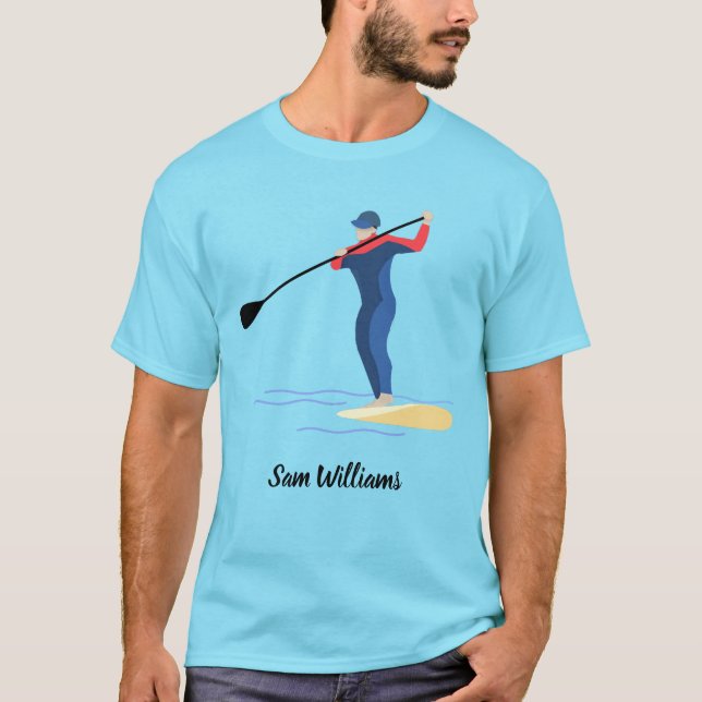 Stand-up Paddleboarding T-Shirt (Vorderseite)