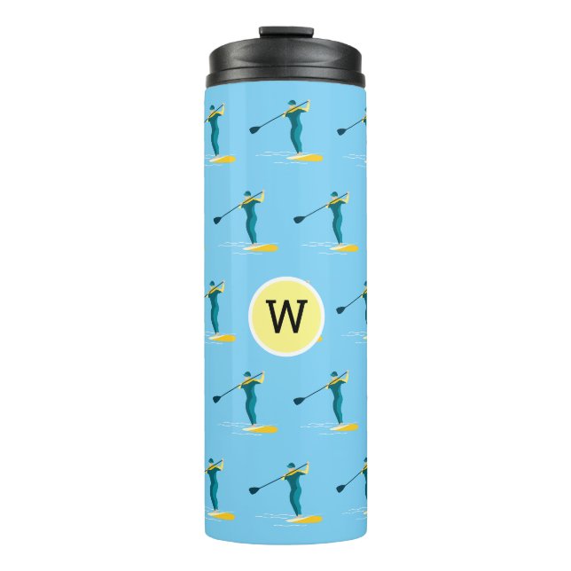 Stand Up Paddleboarding Thermosbecher (Vorderseite)