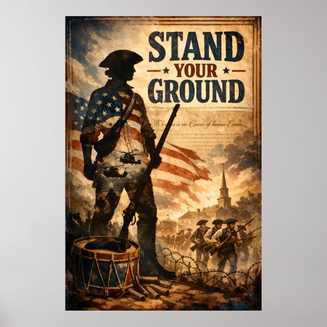 Stand Your Ground  Poster (Vorne)