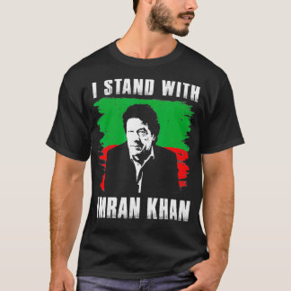 Stand zu Imran Khan PTI Party Pakistan Unterstützu T-Shirt