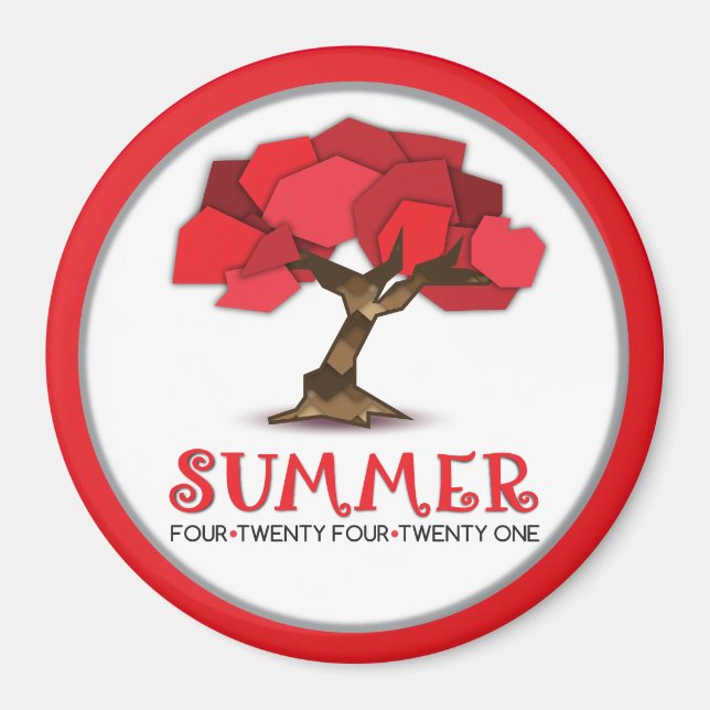 Standard, 2¼ Zoll Circle Magnet (Vorne)