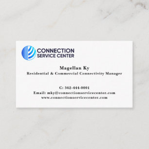 Standard, 3.5" x 2.0" Business Card Begleitkarte