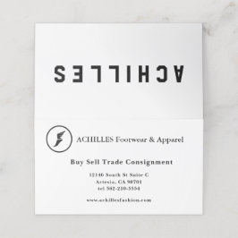 Standard, 3,5" x 2,0" Business Card Flyer Foto Pr Treuekarte