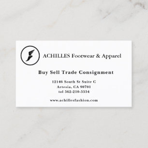 Standard, 3.5" x 2.0" Business Card Telefonnummerkarte