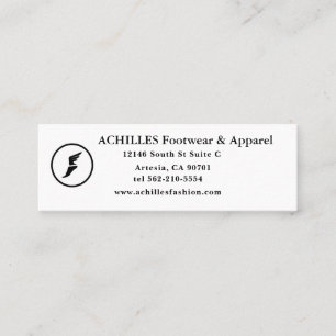 Standard, 3,5 Zoll x 2,0" Visitenkarte