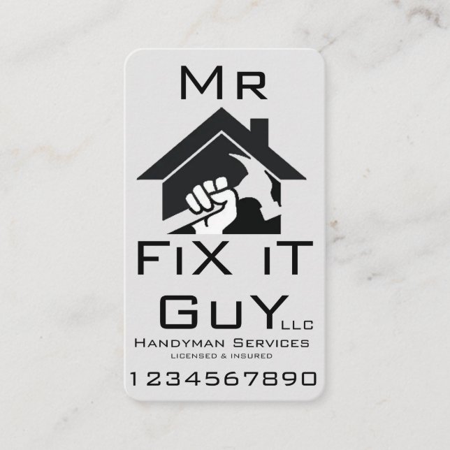 Standard, 3,5 Zoll x 2,0" Visitenkarte (Vorderseite)