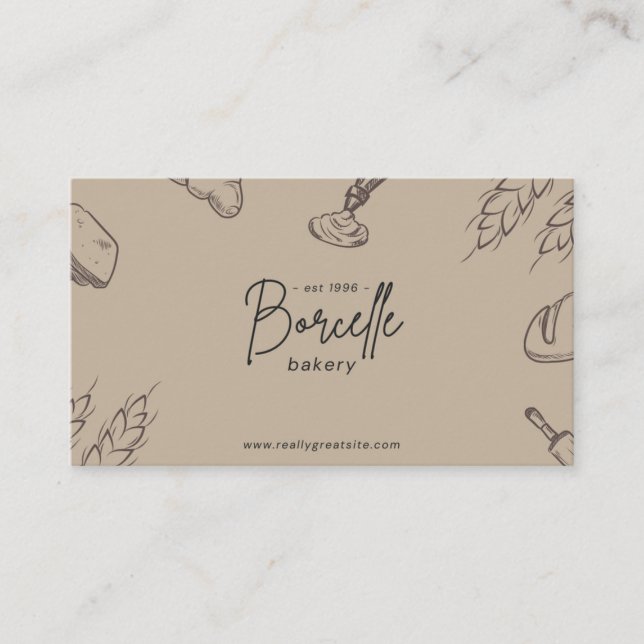 Standard, 3,5 Zoll x 2,0" Visitenkarte (Vorderseite)