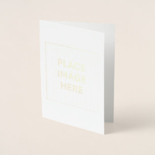 Standard (5"x7") Foil Card Folienkarte
