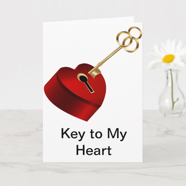 Standard, 5" x 7" Faltenkarte Karte (Kleine Pflanze)