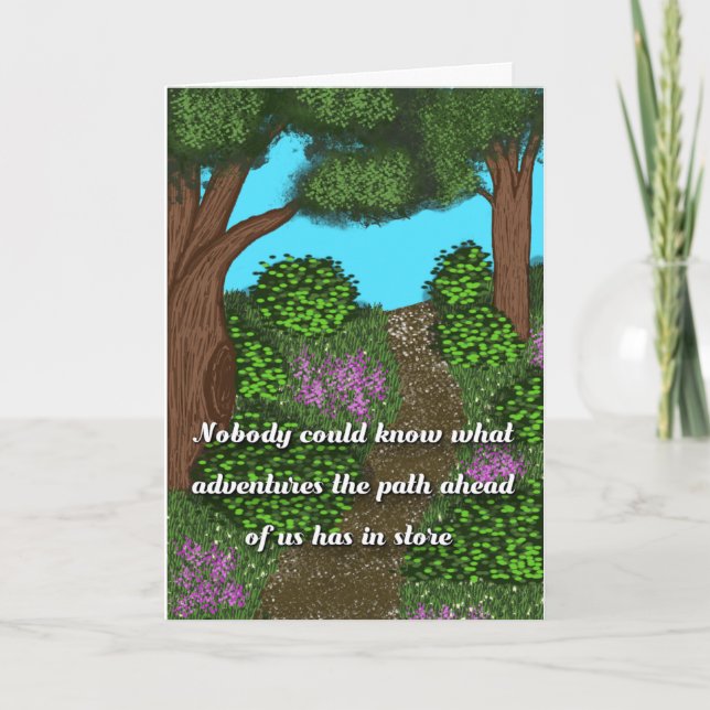 Standard, 5" x 7" geklappte Grußkarte Karte (Vorderseite)