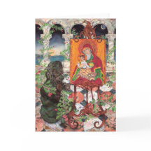 Standard, 5" x 7" geklappte Grußkarte