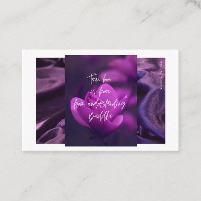 Standard, 8,5 x 5,5 cm Visitenkarte (Vorderseite)