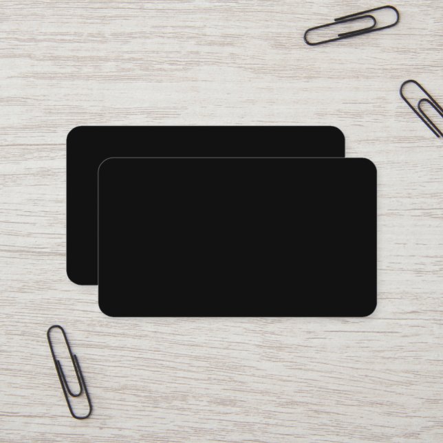 Standard abgerundet 3,5" x 2,0" visitenkarte (Vorderseite/Rückseite Beispiel)