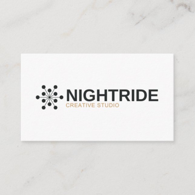 Standard Business Card  Visitenkarte (Vorderseite)