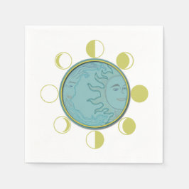 Standard Cocktail MOON PHASES Serviette