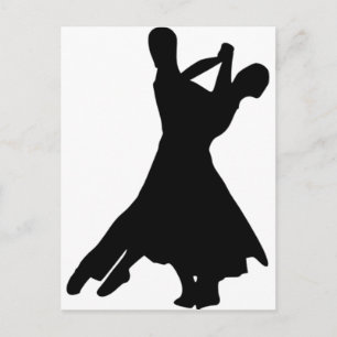 Standard Dance Postkarte