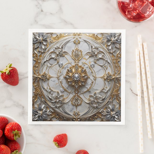 Standard Dinner Napkin Serviette (Beispiel)