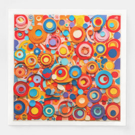 Standard Dinner Napkins for Kids' Party Serviette