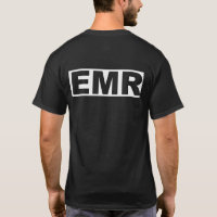Standard-EMR Hemd-Schwarzes