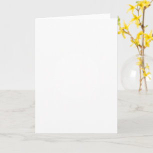 Standard-Glückwunschkarte, 13 cm × 18 cm, gefaltet Karte
