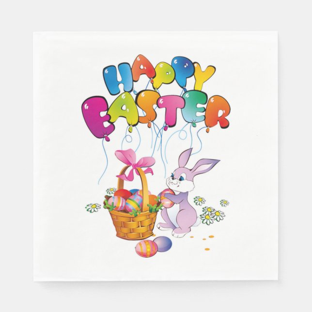 Standard Luncheon Napkin/Ostern Serviette (Vorderseite)