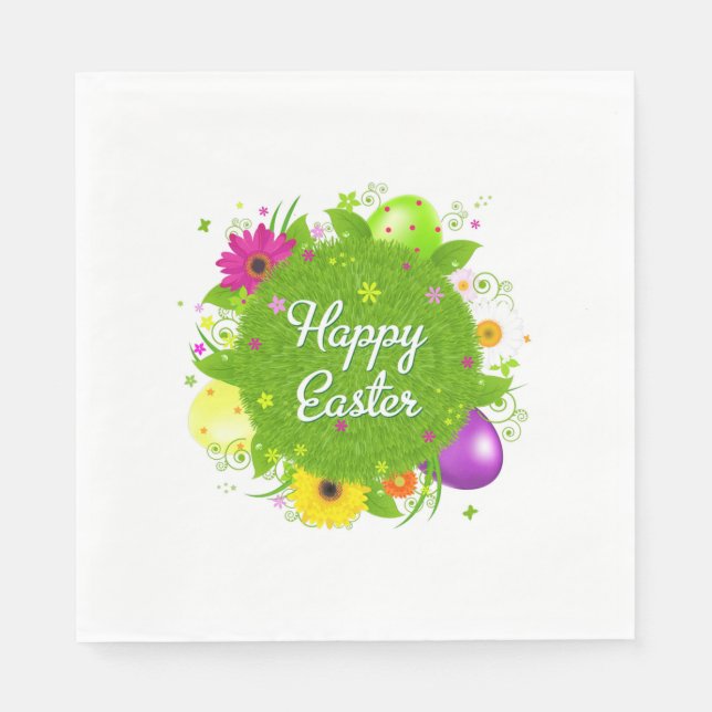 Standard Luncheon Napkin/Ostern Serviette (Vorderseite)