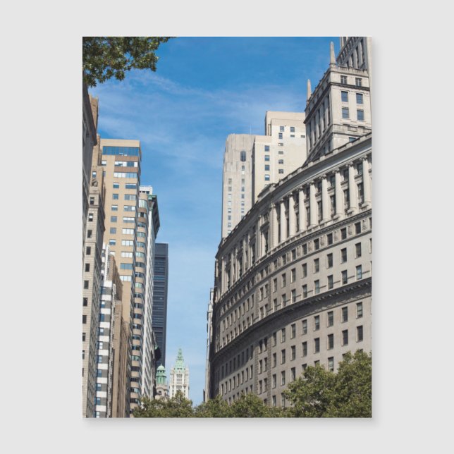 Standard Oil Gebäude New York City Magnetkarte (Vorderseite)