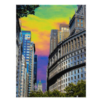Standard Oil Gebäude New York City USA Poster