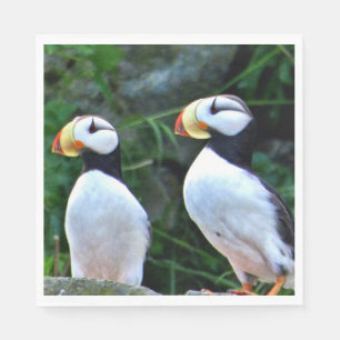 Standard-Papierservietten mit Puffsack Serviette